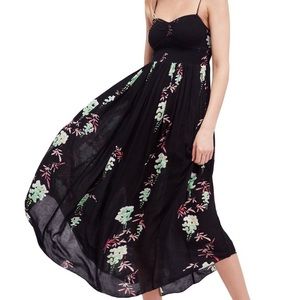 Free People Beau print slip dress